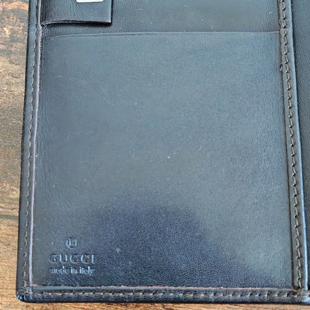 Vintage GUCCI Canvas Continental Wallet - Picture 2 of 15